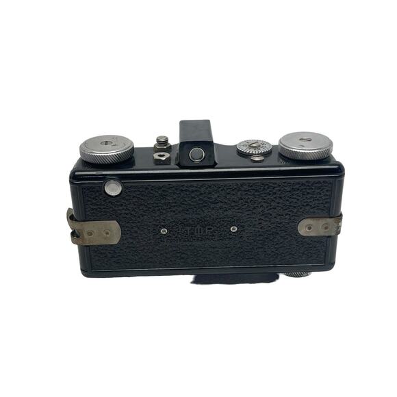 Vintage (MCM) Spartus “35F” Model 400 Camera.F7.7 Achromet Lens W/ Case Untested - Picture 4 of 7